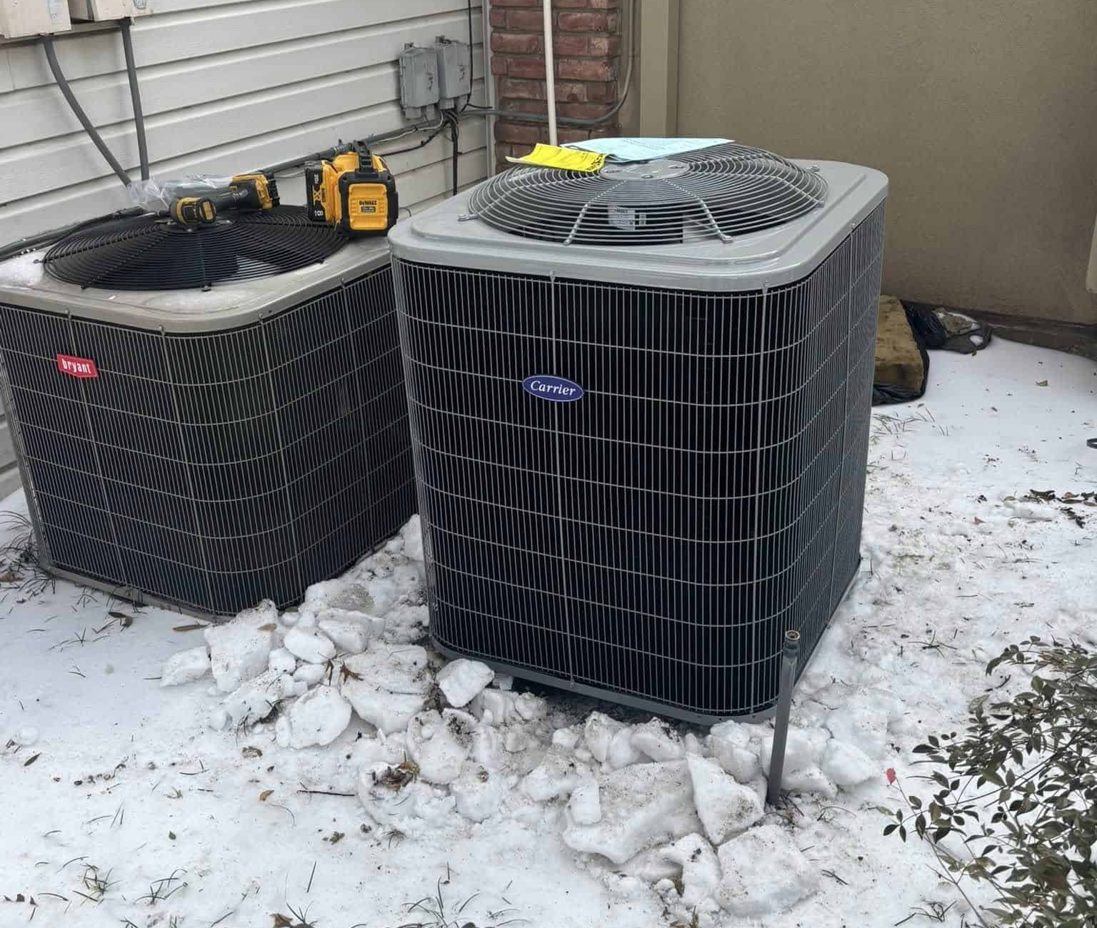 replacing a furnace in Forney