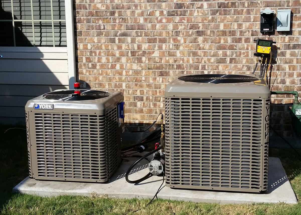 Home in Forney with perfectly sized AC systems
